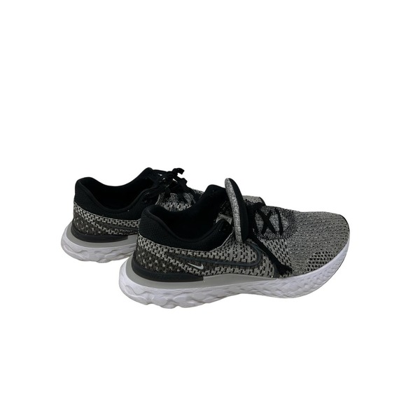 Nike React Infinity Run Flyknit FK 3 Black Smoke Grey Mens 15 - Picture 5 of 10